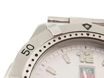 TAG HEUER　タグホイヤー　プロフェッショナル　2000　WK1112　シルバー文字盤　ステンレススチール　クオーツ　メンズ時計　2148103906107【207】