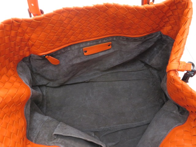 BOTTEGAVENETA ボッテガヴェネタ バッグ トートバッグ オレンジ BOTTEGAVENETA ボッテガヴェネタ バッグ トートバッグ オレンジ