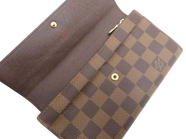 LOUIS VUITTON　ルイ・ヴィトン　ポシェット・ポルトモネクレディ ダミエ　N61724【431】2148103971211