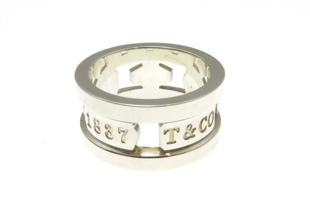 TIFFANY＆CO ティファニ 1837エレメント 7.6g 9.5号 【430  