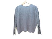 PLEATS PLEASE ISSEY MIYAKE　プリーツプリーズイッセイミヤケ　カットソー　レディース4　グレー　ポリエステル　PP93-JK501　2148103969072　【432】