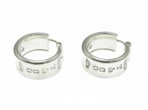 TIFFANY&CO　ティファニー　1837ナローワイドフープピアス　シルバー　約14.4g【430】2148103835322