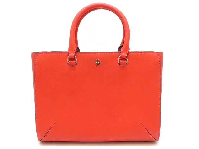 TORY BURCH トリーバーチ 2wayバッグ コーラルレッド レザー 10005608 11-15【430】2148103665073  の購入なら「質」の大黒屋（公式）