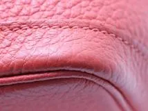 HERMES エルメス ハンドバック ガーデンパーティPM ヴァッシュカントリー ルージュトマト/シルバー金具 X刻印(2016年頃)【472】YK