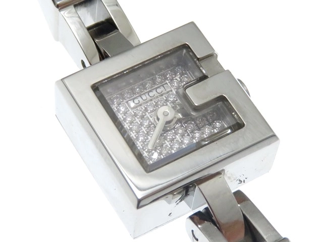 GUCCI　グッチ　102/YA102507　レーディス時計　ダイヤモンド　クォーツ　SS　【430】2148103796357