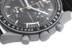 SWATCH スウォッチ ムーンスウォッチ MISSION TO THE MOONSHINE GOLD10月 SO33MI02-110 バイオセラミック/ナイロン クォーツ【472】SJ