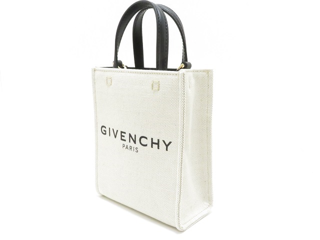 GIVENCHY ジバンシー Gトートバッグ ミニバーティカル ベージュ