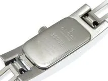GUCCI　グッチ　3500L　レーディス時計　クォーツ　グレー文字盤　SS　【430】2121000012058