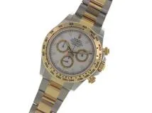 2024年5月正規品 ROLEX ロレックス 腕時計 コスモグラフ デイトナ 126503 ホワイト文字盤 K18イエローゴールド／オイスタースチール 自動巻き【472】SJ