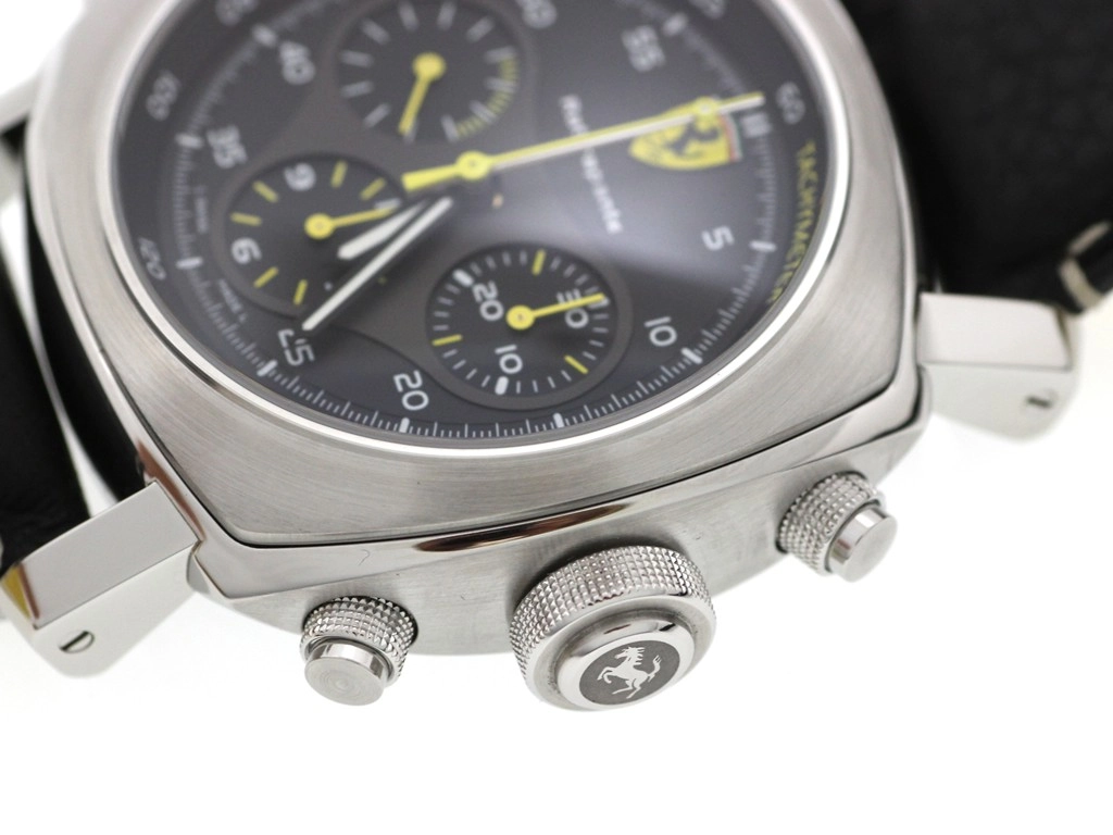 PANERAI パネライ 腕時計 フェラーリ スクーデリア ラトラパンテ FER00010 ステンレス ブラック文字盤 自動巻 並行品【472】SJ