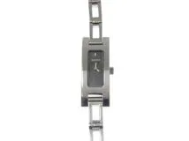 GUCCI　グッチ　3500L　レーディス時計　クォーツ　グレー文字盤　SS　【430】2121000012058