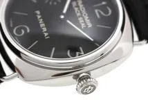 PANERAI パネライ 腕時計 2006年並行品 ラジオミール ブラックシール PAM00183 ステンレス/革 ブラック文字盤 手巻き【472】SJ