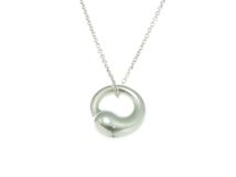 Tiffany＆Co　ティファニー　エターナルサークルネックレス　シルバー　約4.1g【430】2148103852169
