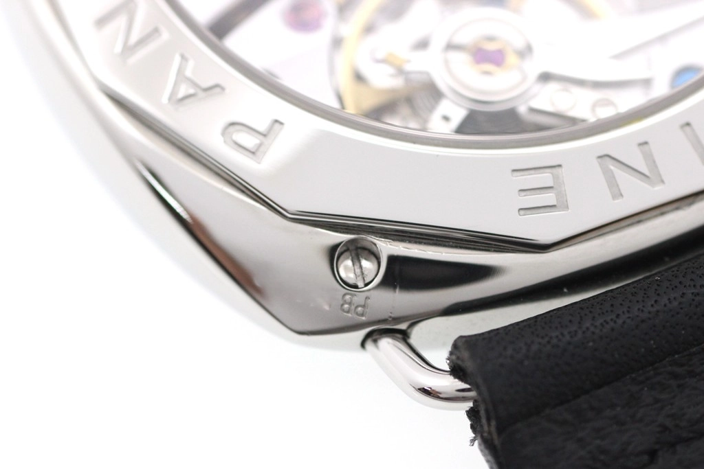 PANERAI パネライ 腕時計 2006年並行品 ラジオミール ブラックシール PAM00183 ステンレス/革 ブラック文字盤 手巻き【472】SJ