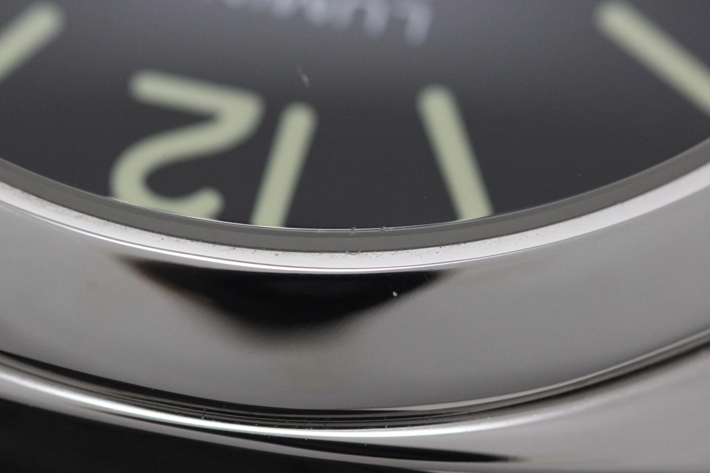 PANERAI パネライ 腕時計 2008年並行品 ルミノール マリーナ PAM00104 ステンレス/ラバーベルト ブラック文字盤 自動巻【472】SJ