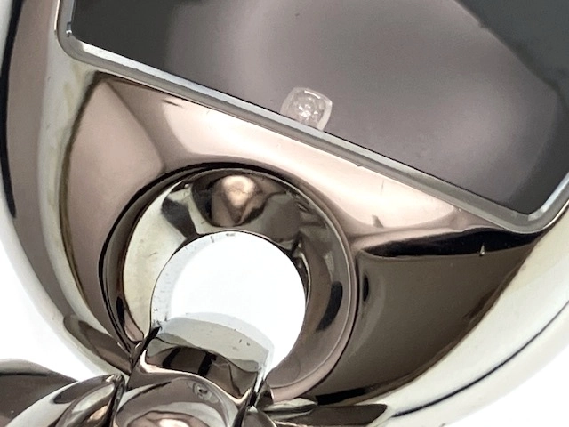 GUCCI グッチ 腕時計 マリーナチェーン 121.5/YA121503 ステンレススチール ブラック文字盤 クオーツ【472】MN