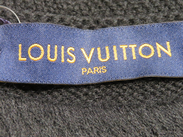 LOUIS VUITTON ルイヴィトン セーター ニット メンズ S ブラック バー