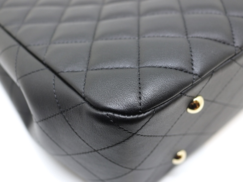 CHANEL シャネル マトラッセチェーントート ブラック/GP
