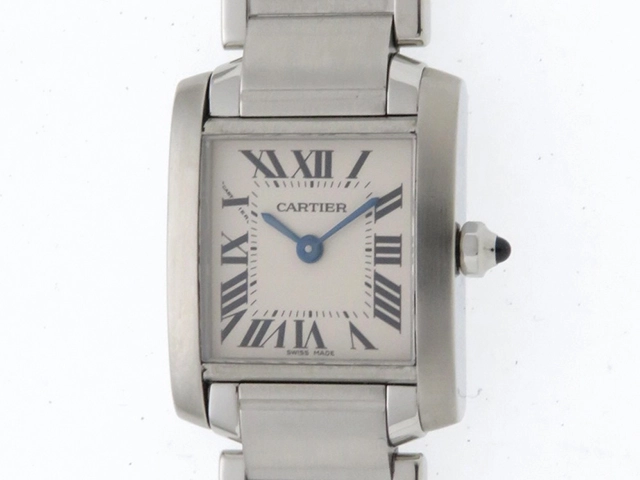 Cartier カルティエ タンクフランセーズ SM W51008Q3 シルバー