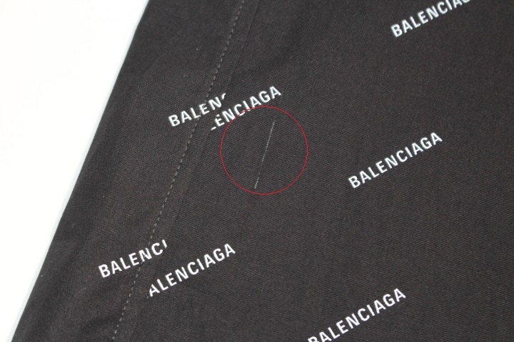 BALENCIAGA バレンシアガ 半袖シャツ メンズ39 ブラック