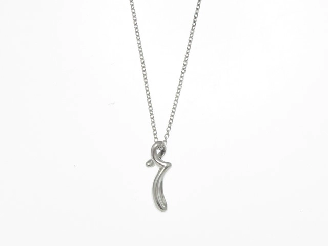 TIFFANY＆CO ティファニー イニシャルネックレス シルバー 約1.9