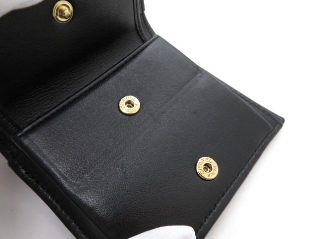 CHANEL シャネル マトラッセ ココマーク 2つ折財布 スモール