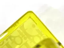 【大黒屋ECサイト・店頭限定】　Christian Dior 　クリスチャンディオール　オブリークディオールテック　クリアケース　IPHONEハードケース　イエロー　2DTCA261YSS【472】AH