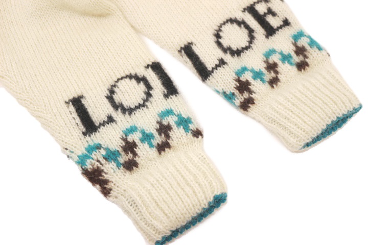 LOEWE ロエベ 衣類 カーディガン レディースXS アイボリー リス