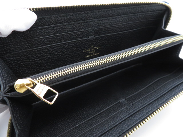 超極美品⭐️ルイヴィトン アンプラント ポルトフォイユ クレマンス 黒 バイカラー LOUIS VUITTON（ルイ・ヴィトン） 長財布 モノグラム・アンプラント