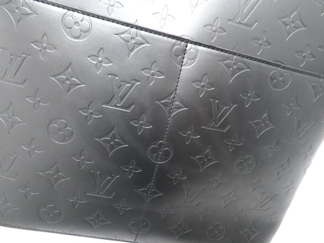 ほぼ新品同様 ルイヴィトン　モノグラム　マット　サッター　ノワール　M55162 LOUIS VUITTON ルイ・ヴィトン モノグラム・マット サッター