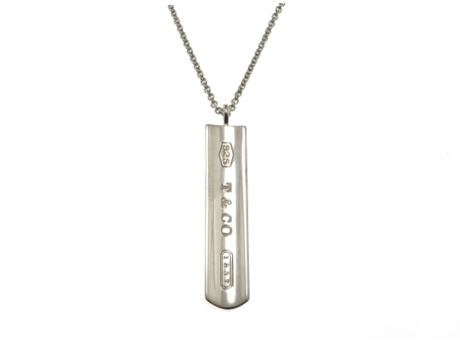 Tiffany&Co. ティファニー 1837 バー ネックレス925おまけ付き Tiffany&Co ティファニー 1837バーネックレス SV925 11.5g