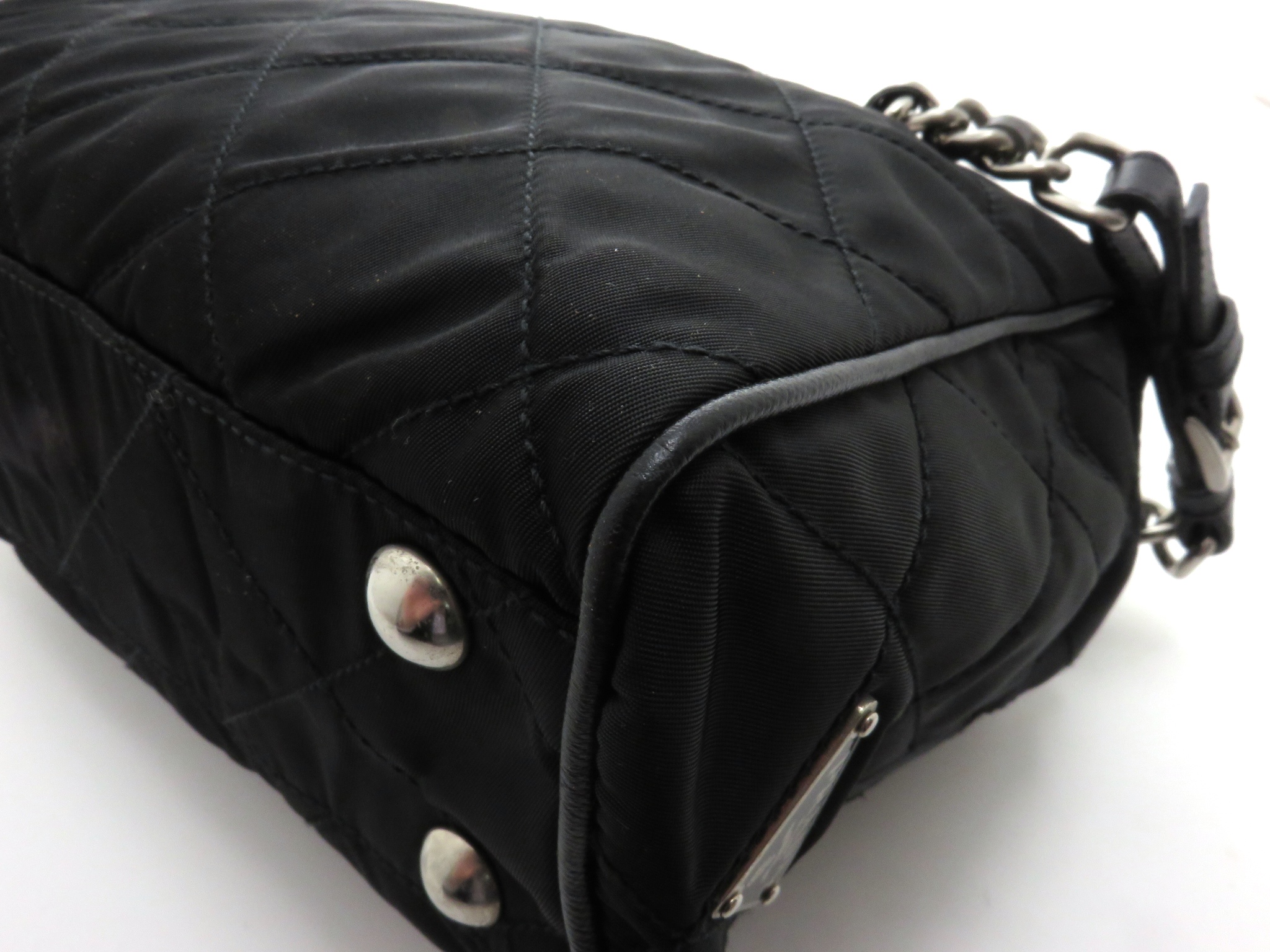 PRADA プラダ キルティング ショルダーバッグ ブラック BR2236 【431