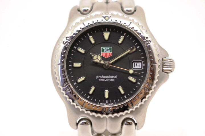 TAG HEUER タグホイヤー スポーツエレガンス WG1214-K0 クォーツ ブラック文字盤 SS/ステンレススチール レディース  (2148103606670) M【200】 の購入なら「質」の大黒屋（公式）