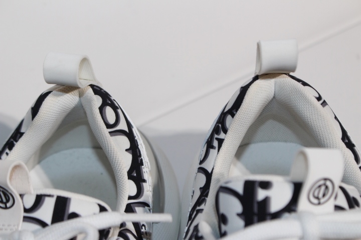 Dior ディオール スニーカー メンズ42 ホワイト ブラック ラバー