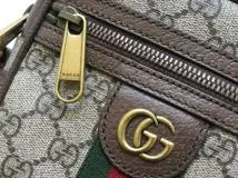GUCCI グッチ GGスプリーム オフィディア ミニメッセンジャーバッグ ベージュ/ブラウン 598127【430】2148103917653