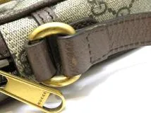 GUCCI グッチ GGスプリーム オフィディア ミニメッセンジャーバッグ ベージュ/ブラウン 598127【430】2148103917653