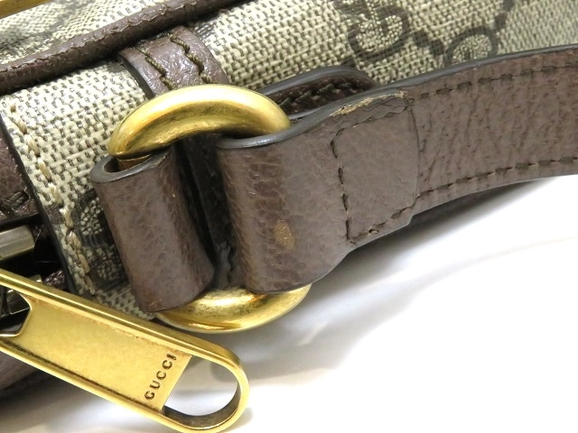 GUCCI グッチ GGスプリーム オフィディア ミニメッセンジャーバッグ ベージュ/ブラウン 598127【430】2148103917653
