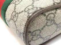 GUCCI グッチ GGスプリーム オフィディア ミニメッセンジャーバッグ ベージュ/ブラウン 598127【430】2148103917653