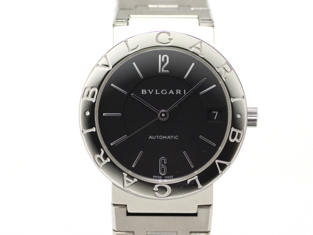 BVLGARI ブルガリ ブルガリ BB33SS オートマチック ブラック SS 生活