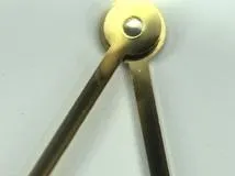 Dior ディオール 腕時計 D76-200 SS/GP ホワイト文字盤 クオーツ【472】MN