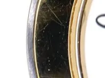 Dior ディオール 腕時計 D76-200 SS/GP ホワイト文字盤 クオーツ【472】MN