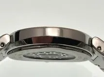 Dior ディオール 腕時計 D76-200 SS/GP ホワイト文字盤 クオーツ【472】MN