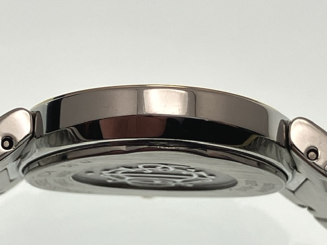 Dior ディオール 腕時計 D76-200 SS/GP ホワイト文字盤 クオーツ【472  