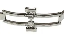 Dior ディオール 腕時計 D76-200 SS/GP ホワイト文字盤 クオーツ【472】MN