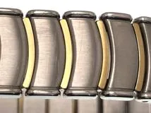 Dior ディオール 腕時計 D76-200 SS/GP ホワイト文字盤 クオーツ【472】MN