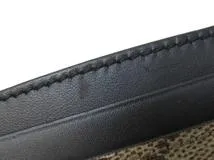 GUCCI グッチ GGスプリームカードケース PVC ベージュ/ブラック 451277【430】2143100534520