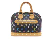 LOUIS VUITTON　ルイヴィトン　アルマPM　マルチカラー　ノワール　M40444【431】2148103950018