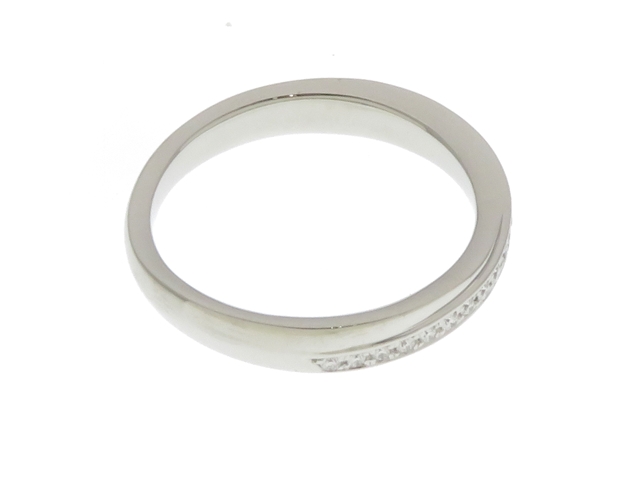 店内商品がすべてレジにて半額！！ 4℃ ヨンドシー リング プラチナ995 ダイヤモンド 4.7g 11.5号 アクセサリー