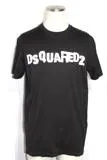 Dsquared2　ディースクエアード　衣類　Tシャツ　メンズL　ブラック　コットン　2143200494946　【200】