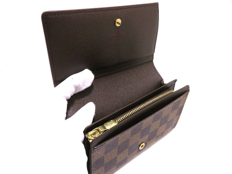 ルイヴィトン LOUIS VUITTON ポルトフォイユ・トレゾール ダミエ